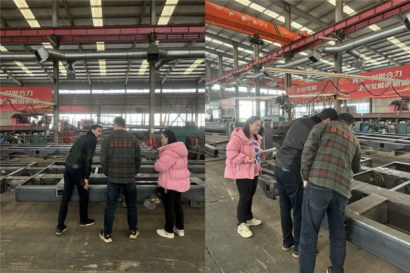 Onze klant kwam naar ons hoofdkantoor van Shandong en had een face-to-face gedetailleerde onderhandeling met het professionele team