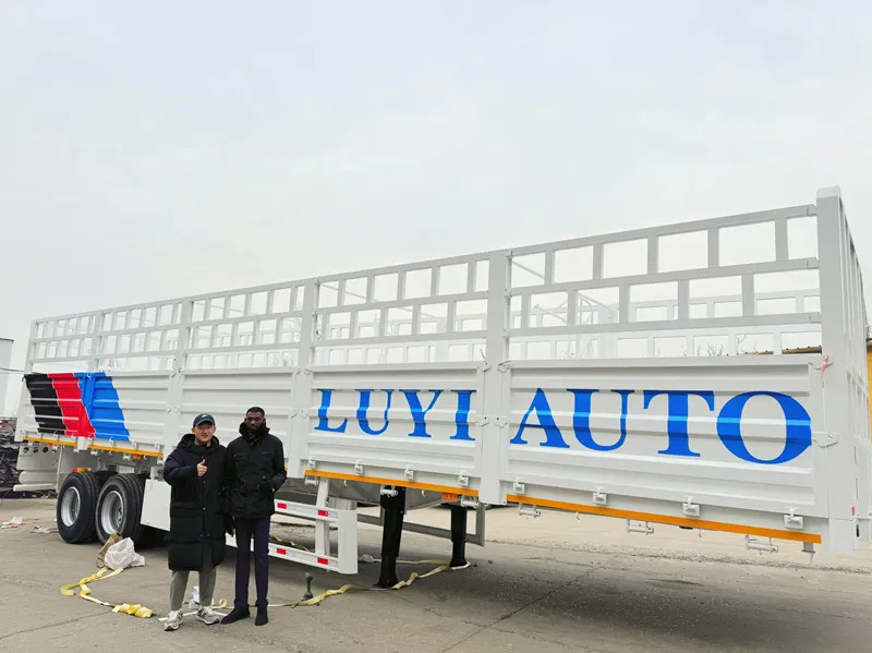 Luyi Flatbed semi-opleggers machtigen de infrastructuurambities van Tanzania