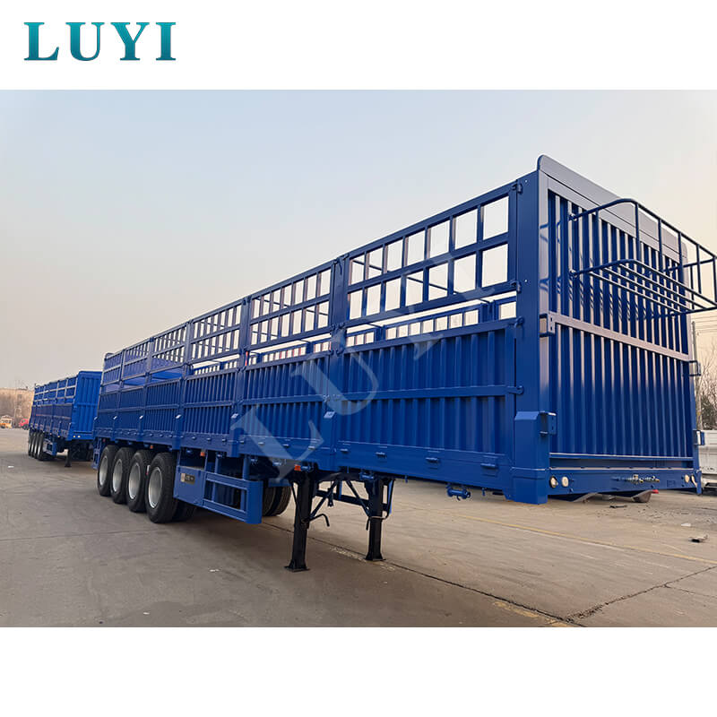 Versterking van de Afrikaanse infrastructuur! 4-assige zijwandopleggers die in batches naar Senegal worden verzonden