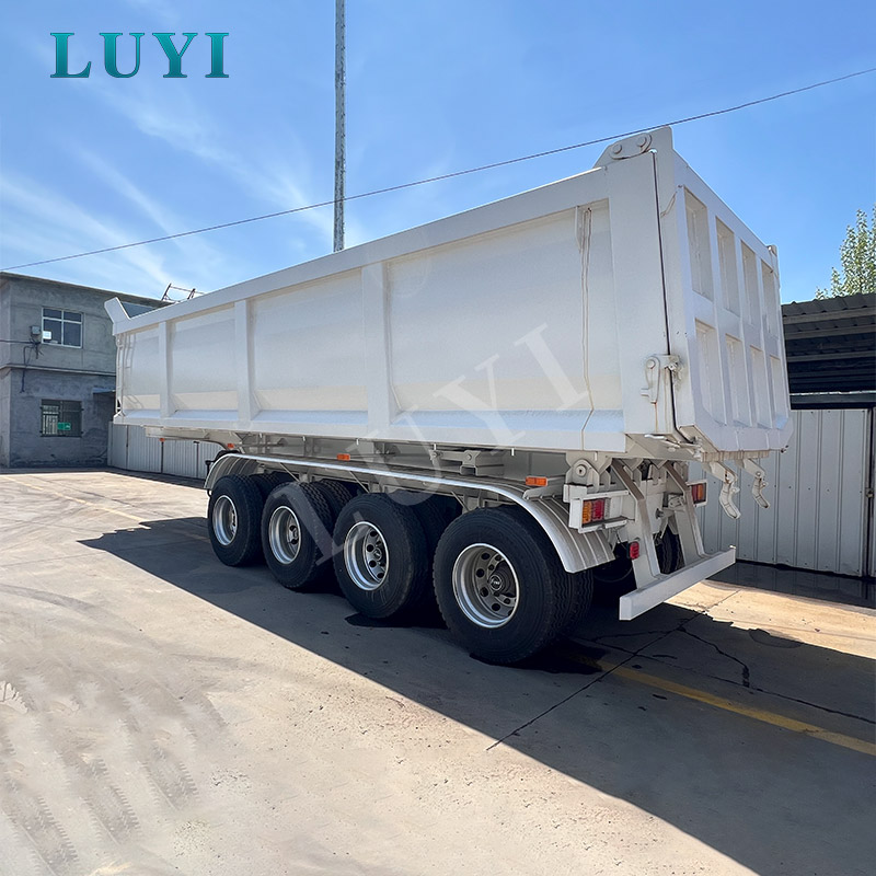 4-assige achterdumper-kipperoplegger: toepassingen, specificaties en koopgids voor bulkmateriaaltransport