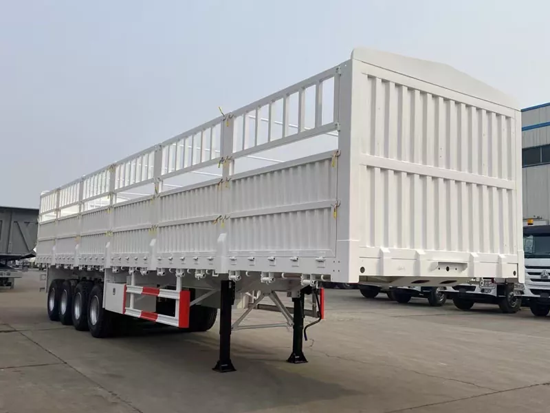 3-as 4-as sidewall semi-oplegger zijwand