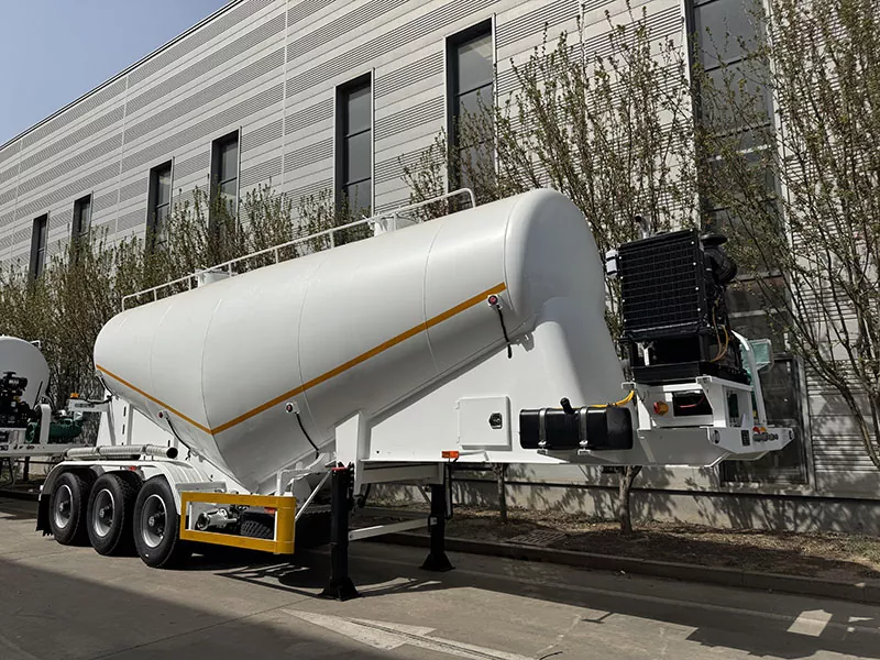 3-as koolstofstaal cement tanker
