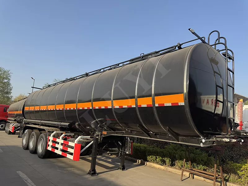 3-as vloeibare asfalttransporter