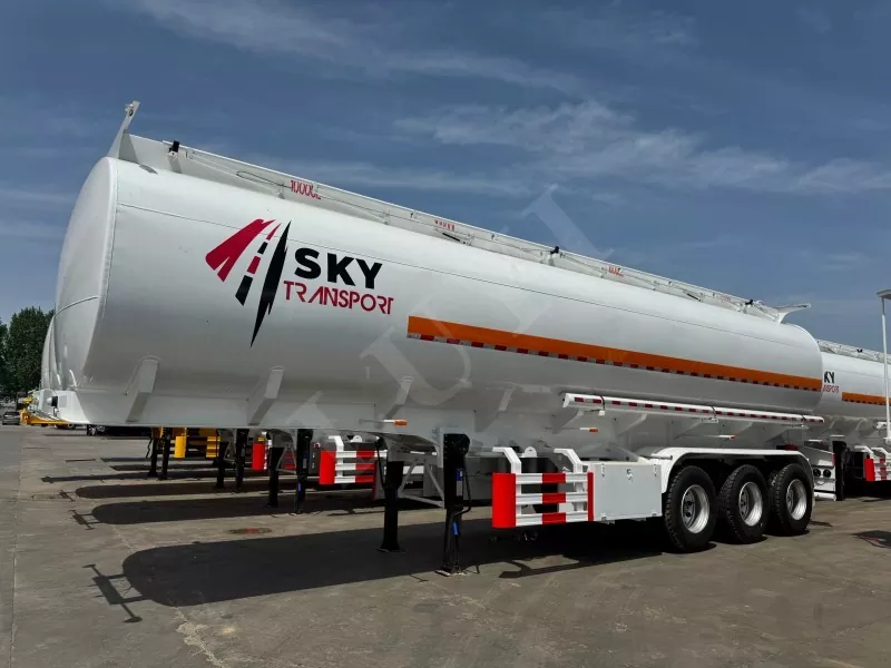 3 assen 40000 liter koolstofstalen tanktrailer