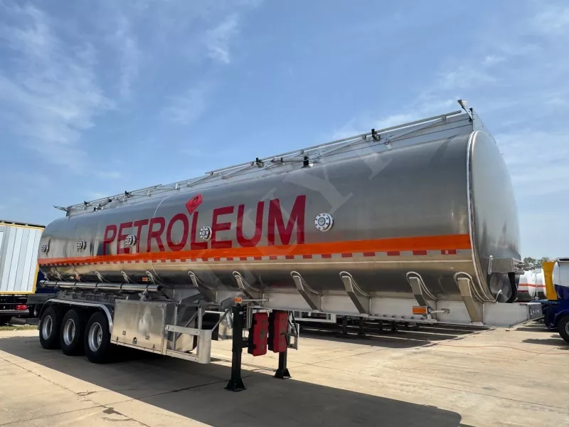 Aluminium legering 3 Axle Liquefied Tanker