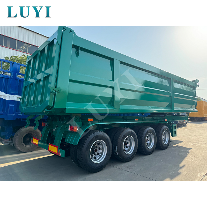 Meer laadvermogen voor Oeganda: hoe LUYI's 4-assige dumptrailers de efficiëntie in de bouw- en mijnbouw bevorderen