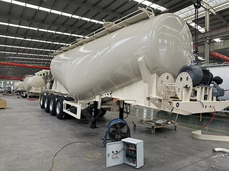 Vliegas transport semi-oplegger