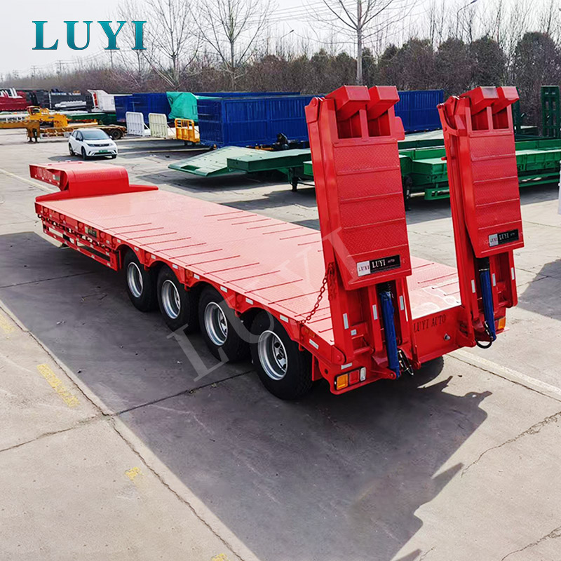 Van fabriek tot Kenia: een partij 4-assige Lowboy-opleggers geleverd ter ondersteuning van infrastructuurprojecten