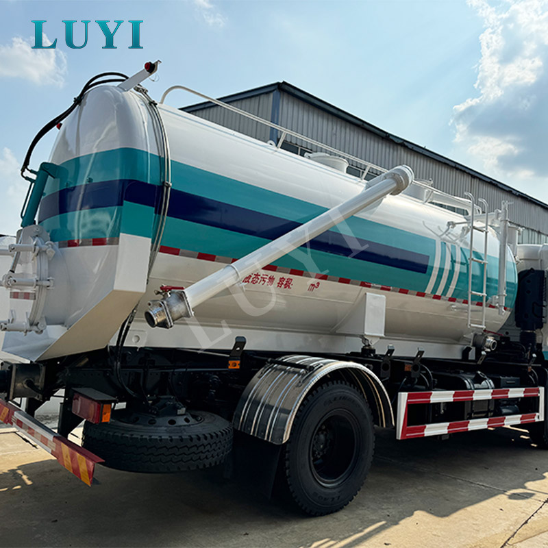 ISUZU GIGA 6×4 20CBM rioolzuigwagen voor gemeentelijke sanitaire voorzieningen
