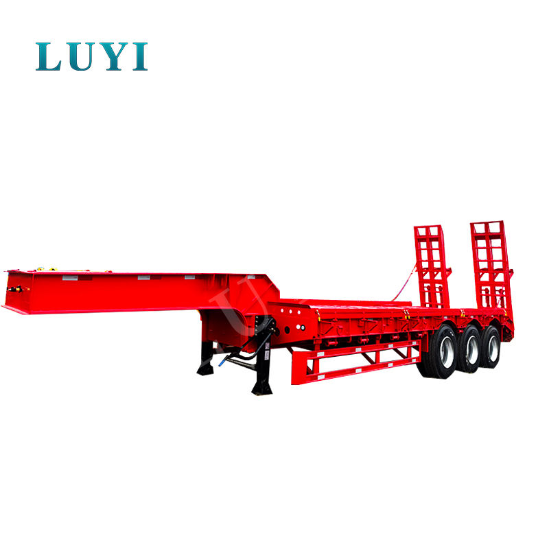 LUYI 3-assige dieplader oplegger: uw oplossing voor zwaar materieel en machinetransport
