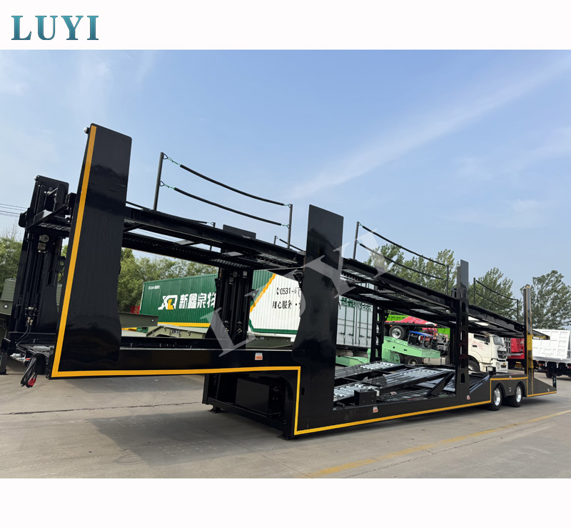 LUYI dubbeldeks autotransporteur: verdubbel uw capaciteit, maximaliseer uw efficiëntie