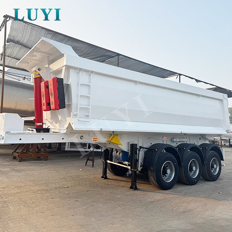 LUYI U-vormige dumptrailer: sneller lossen, meer vervoeren, meer verdienen.