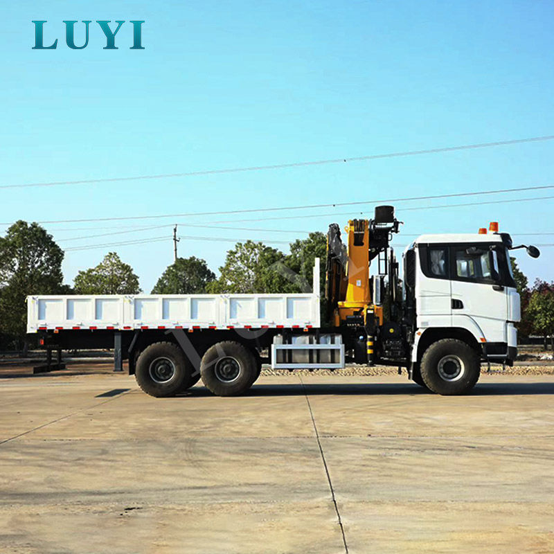 SHACMAN-truck met PALFINGER SANY-kraan: uw ultieme alles-in-één werkpaard