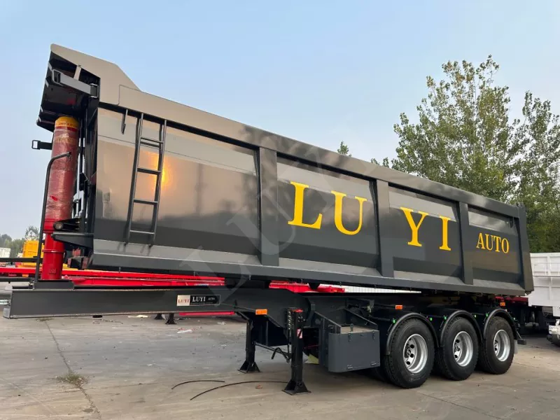 Transport 60 ton achterste semi-oplegger