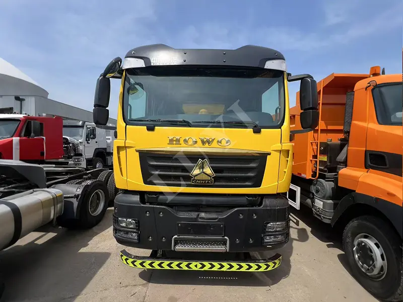 Yellow Howo Dumper Truck